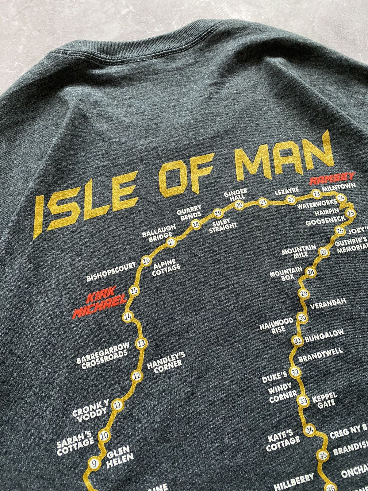 Formula 1 × Vintage Isle of Man Road Racing T Shirt Capital of the World 2024 Size US XL / EU 56 / 4 - 8 Thumbnail