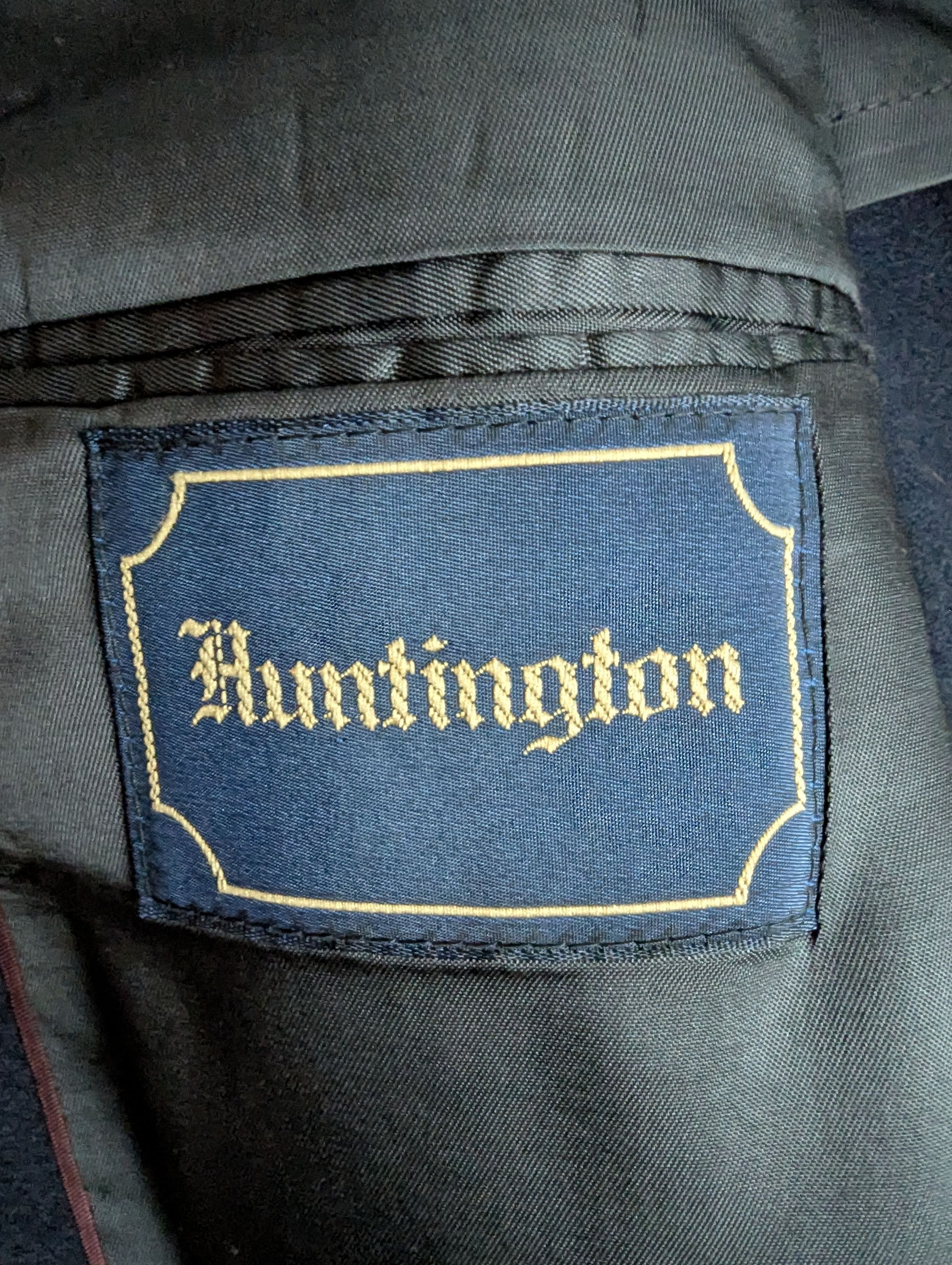 Huntington Vintage Huntington navy flannel ivy style blazer Size 42L - 4 Thumbnail