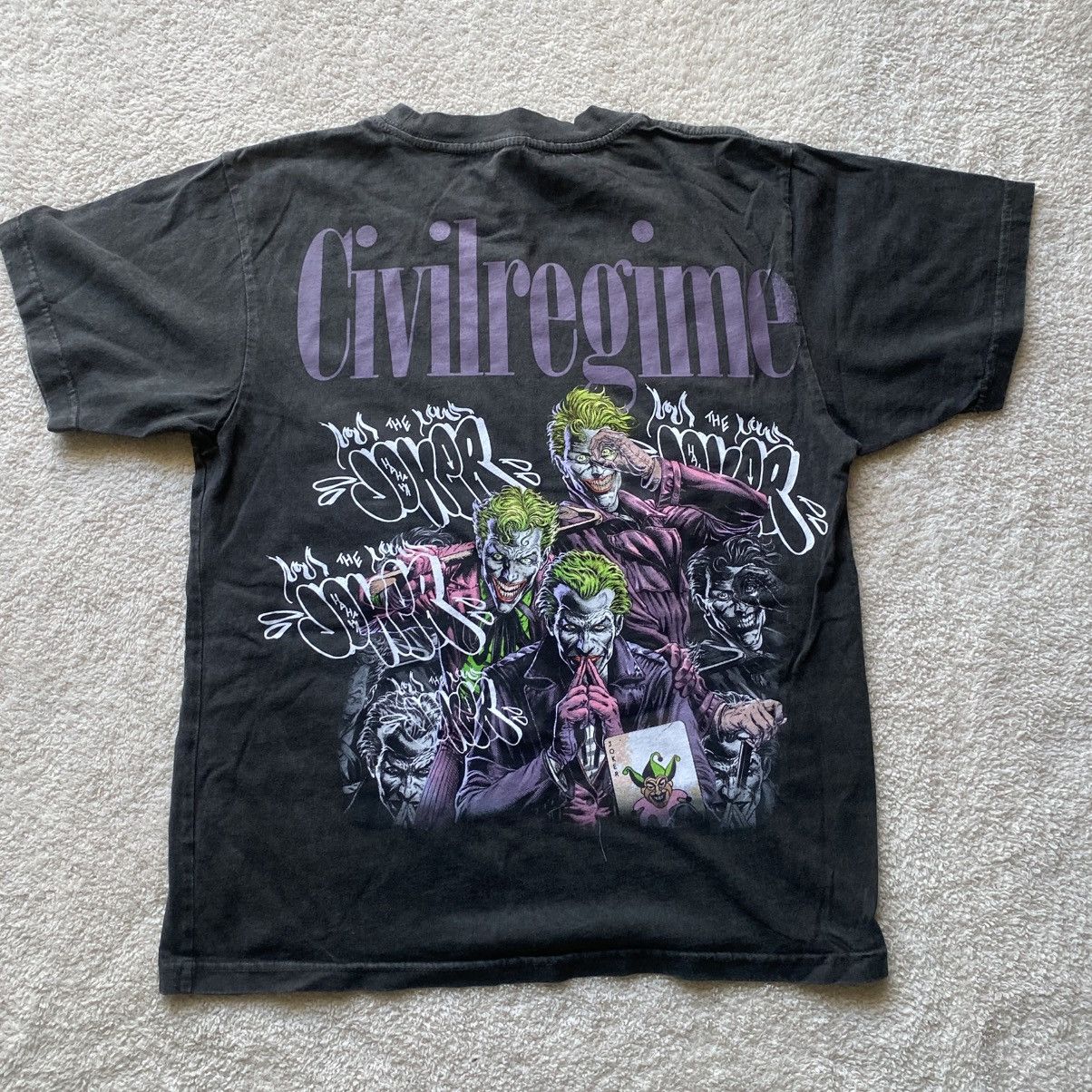 Civil Regime Civil Regime X Batman Joker Tee Shirt Size US S / EU 44-46 / 1 - 2 Thumbnail