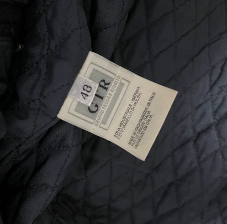 Helmut Lang HELMUT LANG size48 Double row knitted navy coat Size US M / EU 48-50 / 2 - 5 Thumbnail