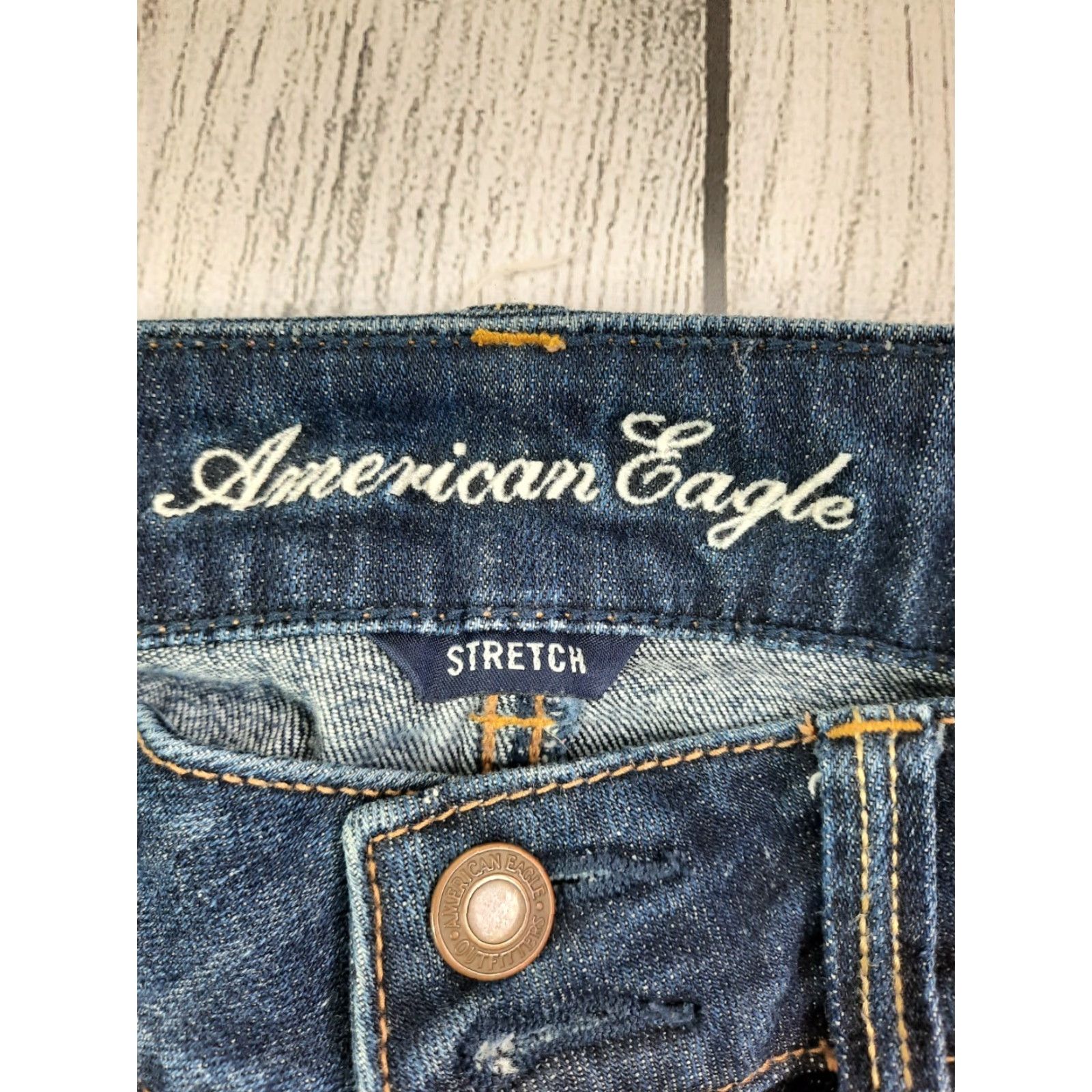 American Eagle Outfitters VINTAGE? No. Size 27" / US 4 / IT 40 - 3 Thumbnail