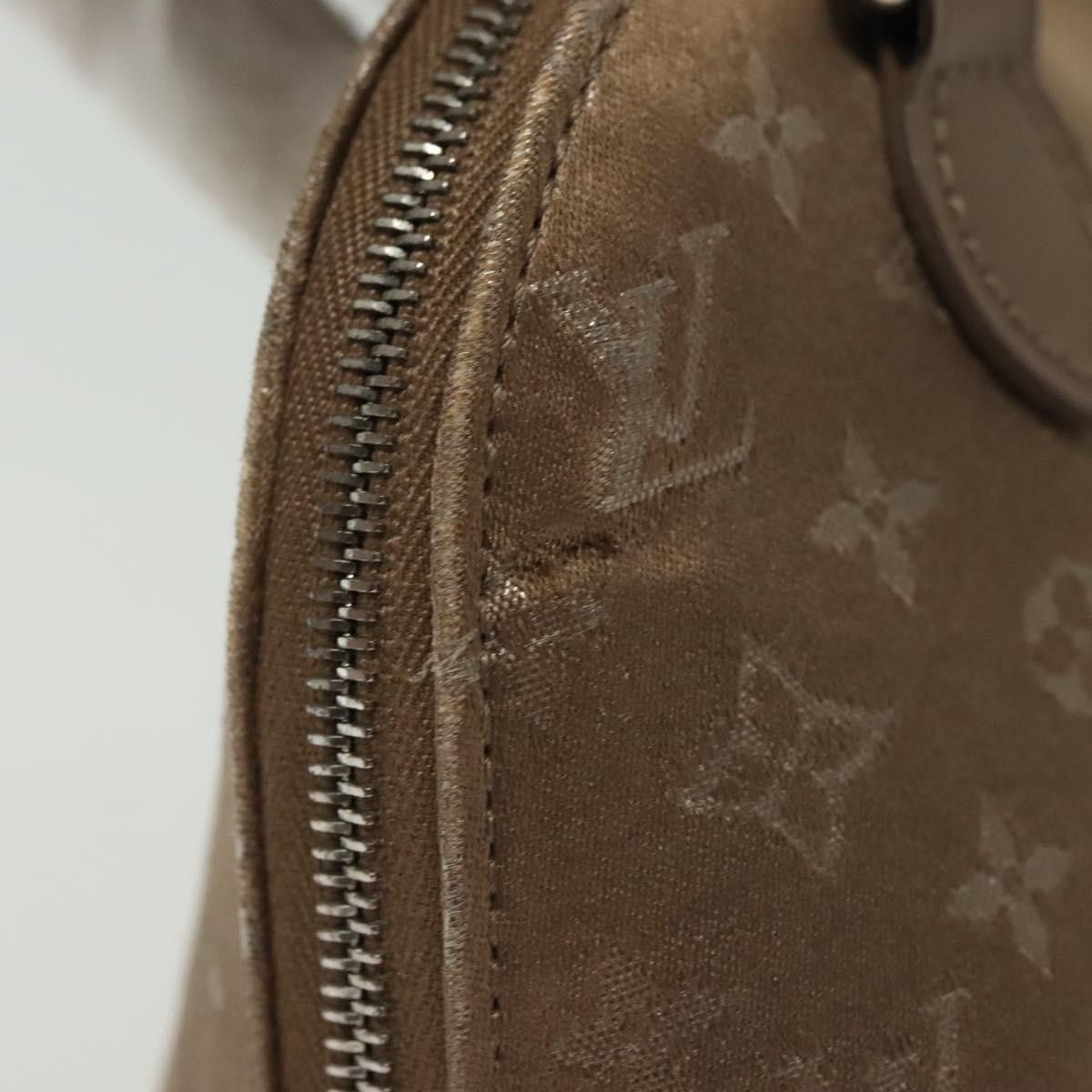 Louis Vuitton LOUIS VUITTON Monogram Satin Little Alma Hand Bag Gray Size ONE SIZE - 3 Thumbnail