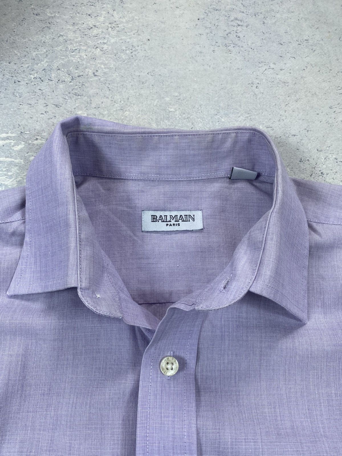 Balmain Vintage Luxury Balmain Paris Mens Shirt Size US L / EU 52-54 / 3 - 5 Thumbnail