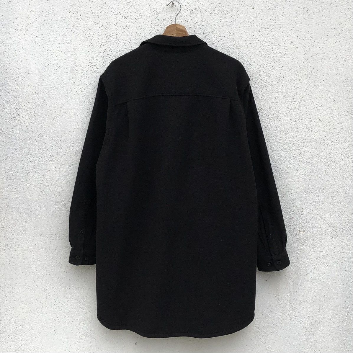 Undercover Undercover x Uniqlo GU Knit Melton Long Shirt Black Men’s Size US L / EU 52-54 / 3 - 4 Thumbnail