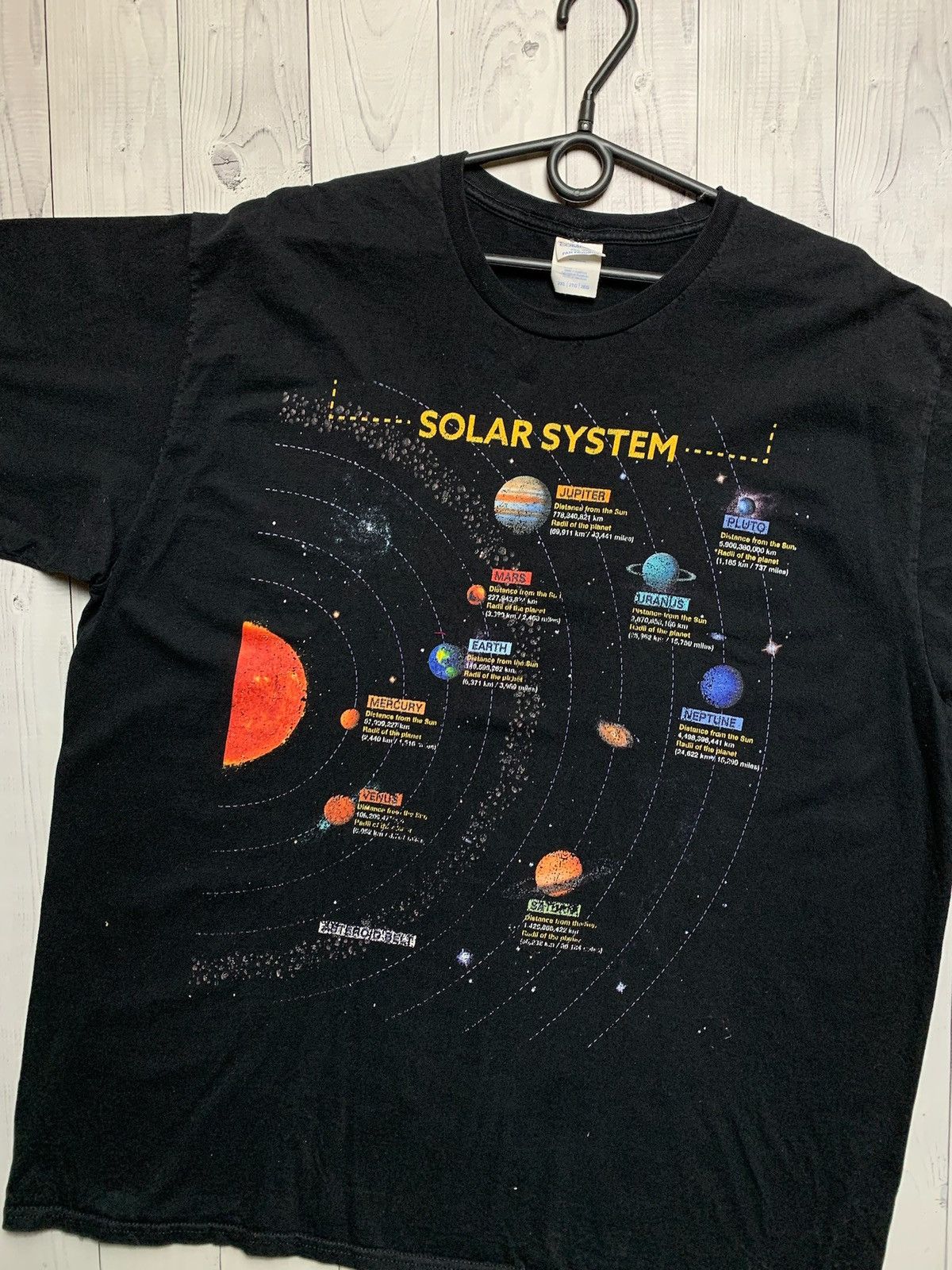 Vintage Vintage art tee solar system Rare logo planet Space rare Size US XL / EU 56 / 4 - 2 Thumbnail