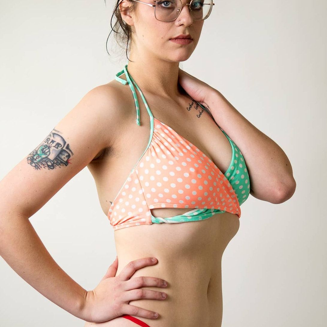Designer Malibu Dream Girl Bikini Top Size ONE SIZE - 3 Thumbnail