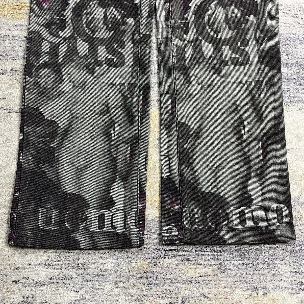 Yoshiyuki Konishi Archive 90s Ficce uomo nude print denim pants Size US 32 / EU 48 - 7 Thumbnail
