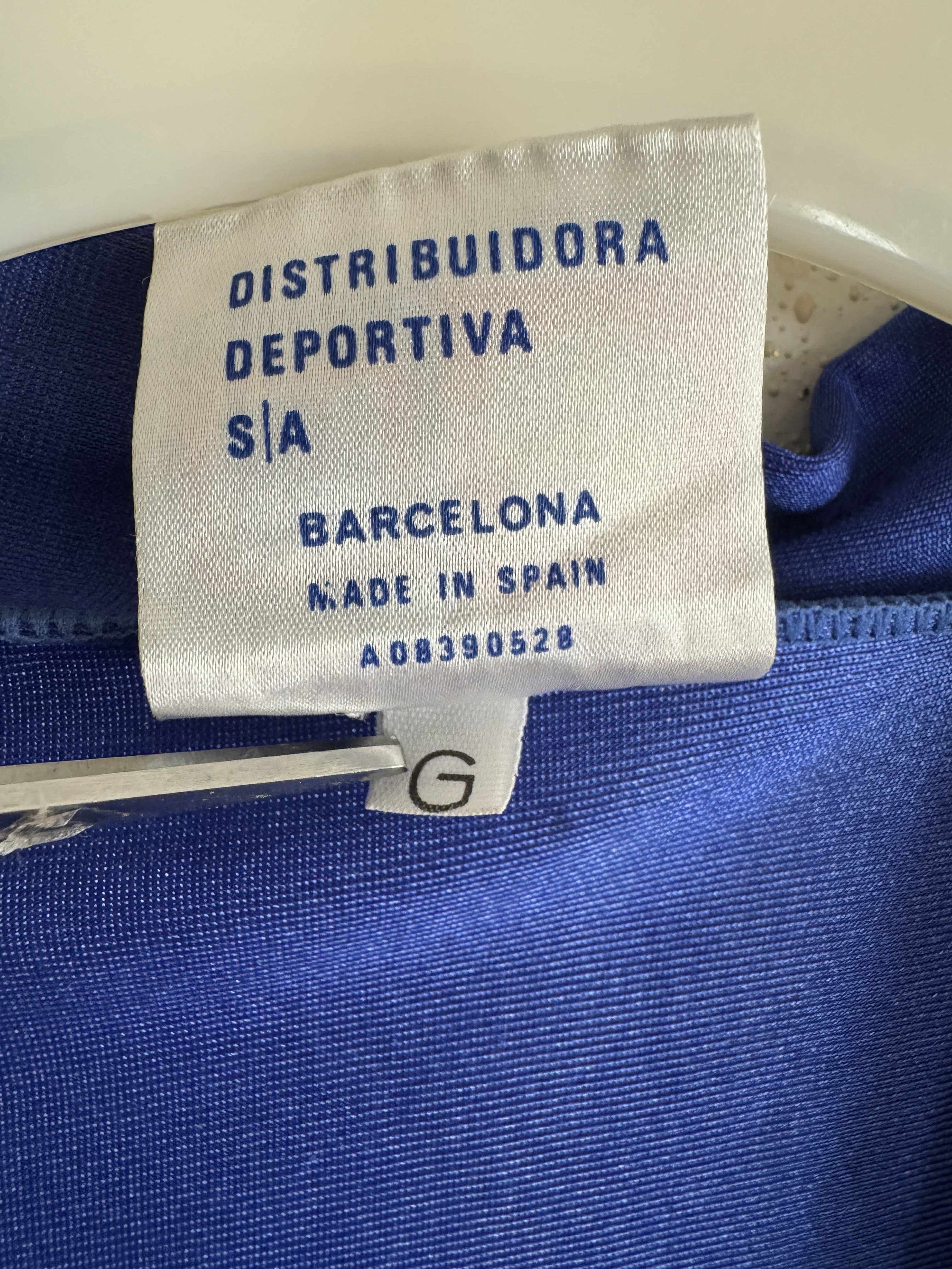 Vintage FC Barcelona 1983/84 Home Shirt Player Issue #16 MEYBA Size US XL / EU 56 / 4 - 5 Thumbnail