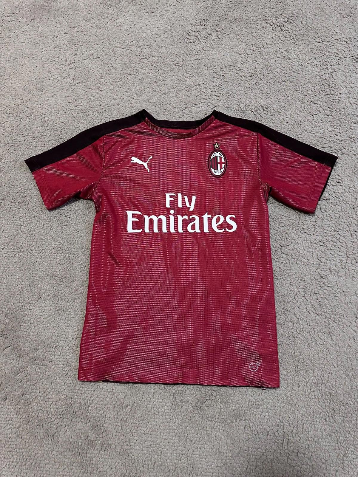 Puma AC MILAN 2018/19 FOOTBALL SOCCER SHIRT JERSEY MAILLOT PUMA Size US S / EU 44-46 / 1 - 1 Thumbnail