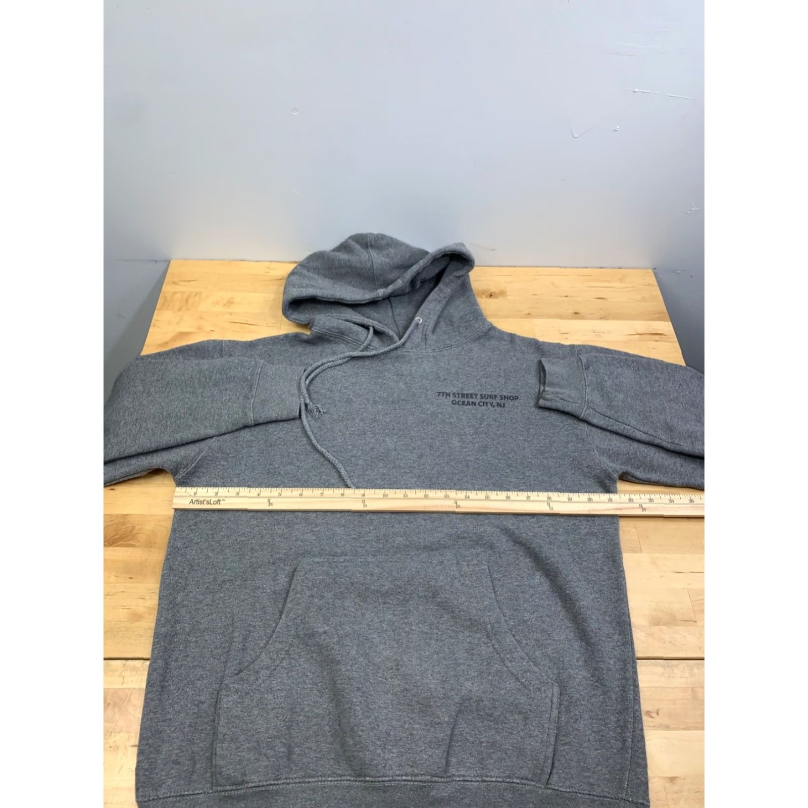 Vintage Ocean City Surf Hoodie Mens M Pullover Beach Waves Birds 12542 Size US M / EU 48-50 / 2 - 6 Thumbnail