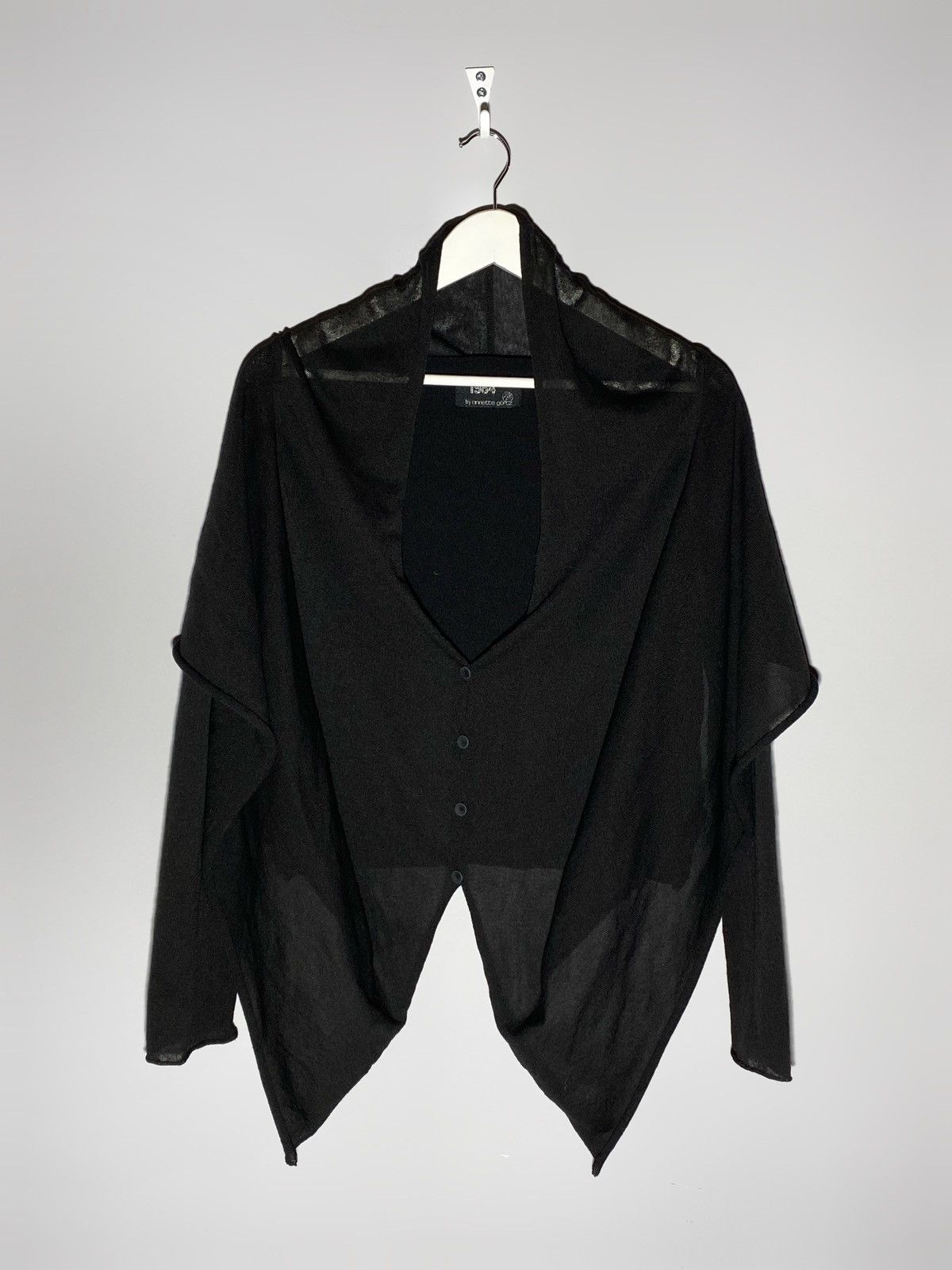 Annette Gortz Annette Gortz Avant Garde Rick Owens Style Mesh Cardigan Size M / US 6-8 / IT 42-44 - 1 Thumbnail