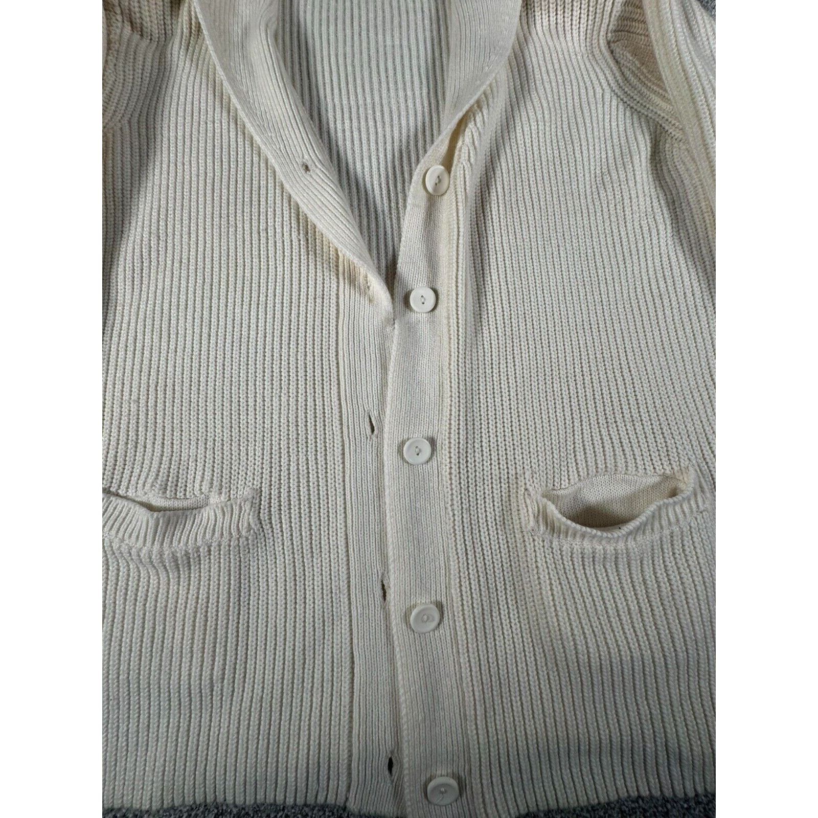 Other Blair Cardigan Womens L Grandpa Sweater Vintage 80s Academia Size L / US 10 / IT 46 - 2 Thumbnail