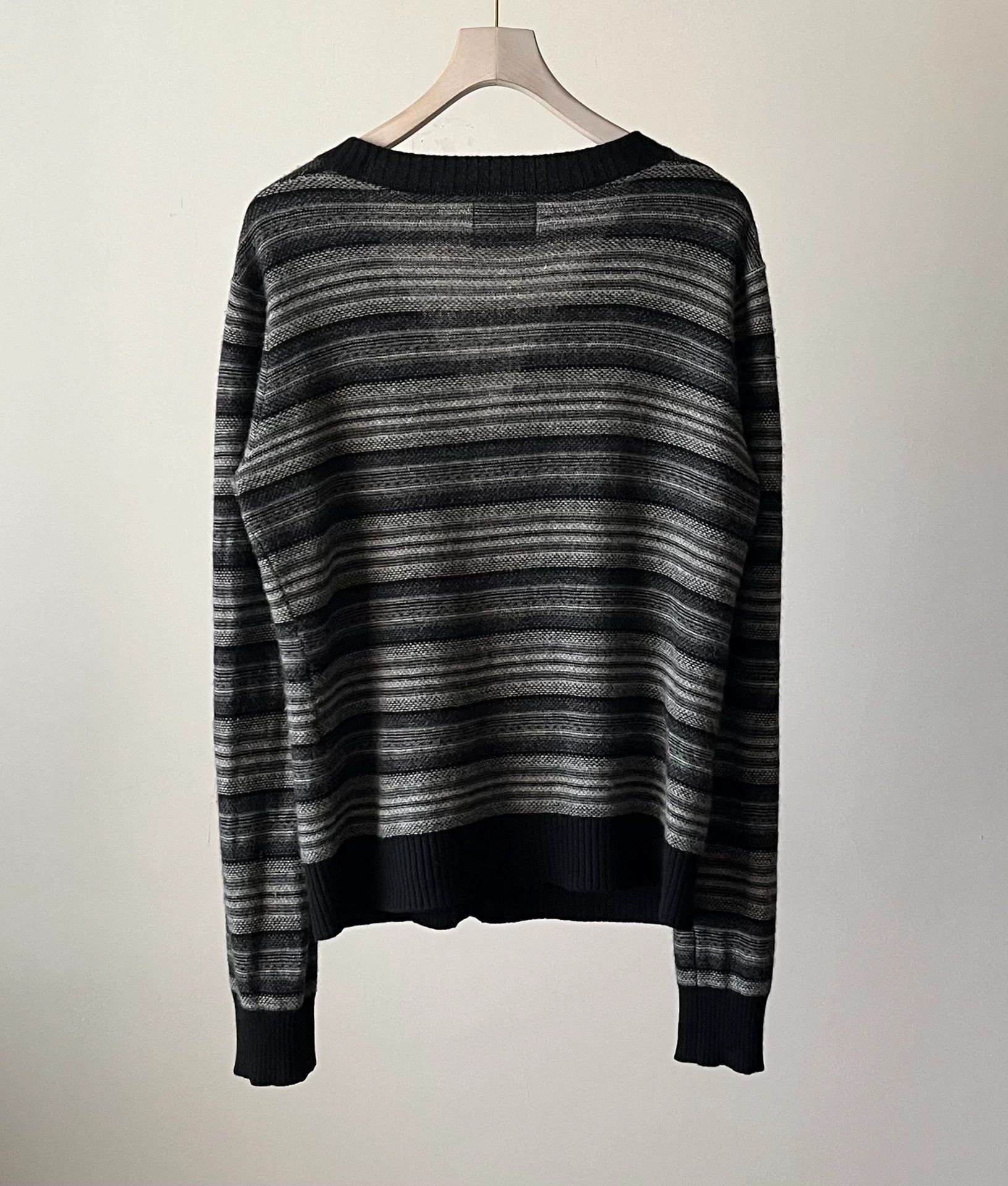 Number (N)ine Number (N)ine 07AW Knit Cardigan Size US L / EU 52-54 / 3 - 2 Thumbnail