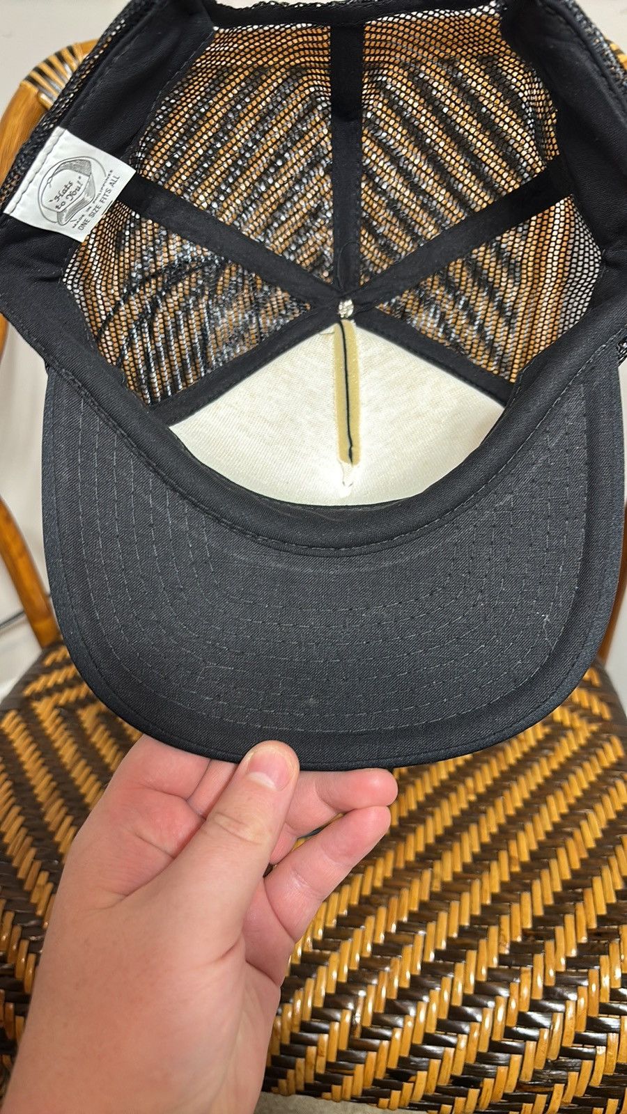 Vintage Vintage Hats to You Moms Kitchen Snapback Trucker Hat Size ONE SIZE - 5 Thumbnail