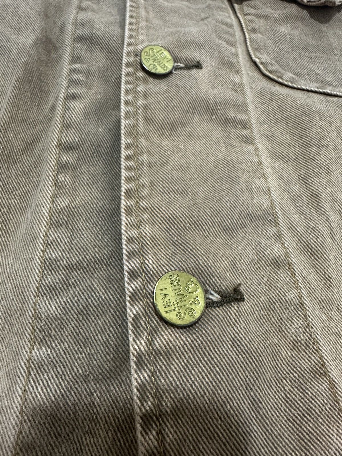 Levi's × Levi's Vintage Clothing × Vintage Vintage Levi’s Chore Jacket Workwear Design Faded Style Size US M / EU 48-50 / 2 - 5 Thumbnail