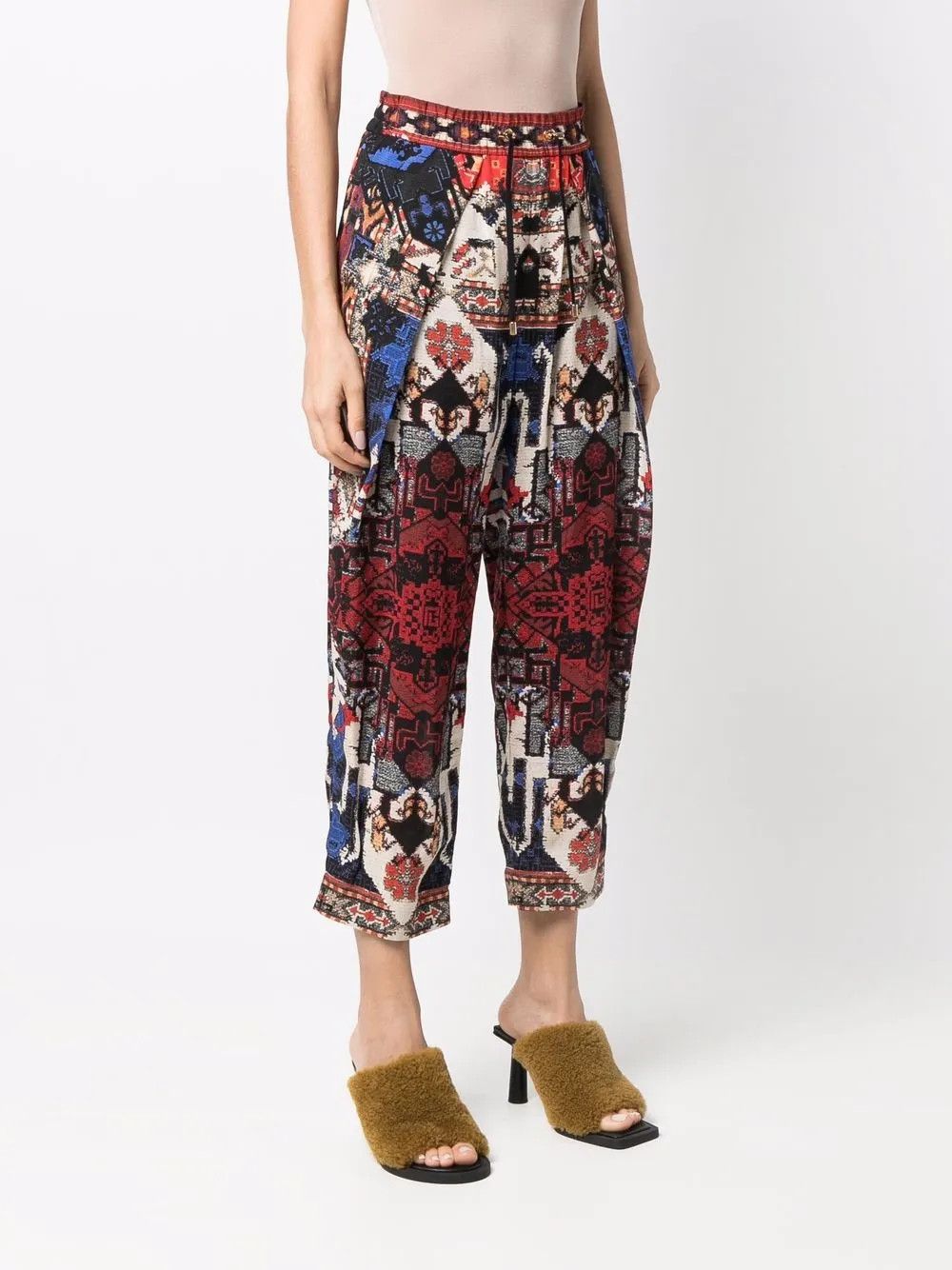 Balmain o1y0625 Sweatpant in Multicolor Size 32" / US 10 / IT 46 - 4 Thumbnail