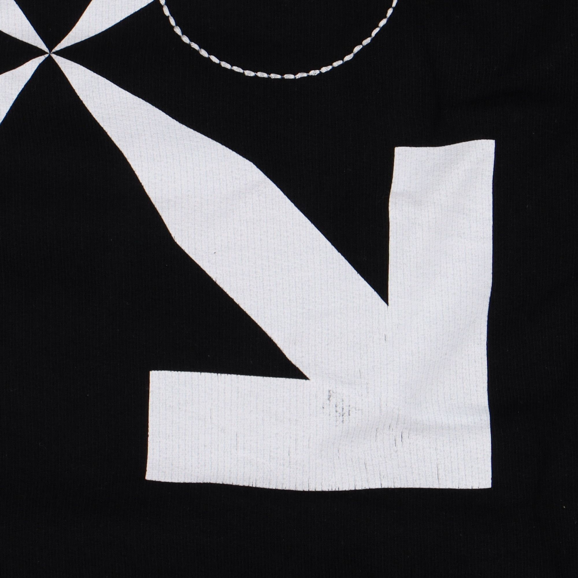 Off-White Black Cut Here Arrows Oversized Hoodie Size US XXL / EU 58 / 5 - 5 Thumbnail