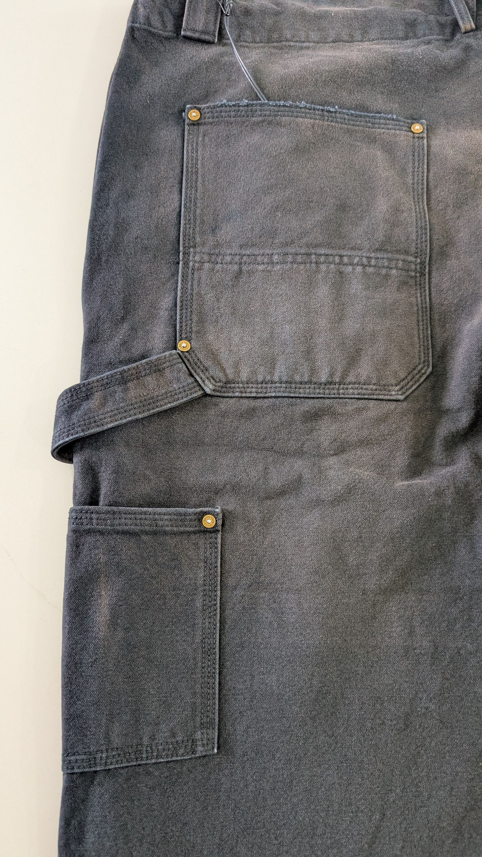 Willy Chavarria Willy Chavarria Black Workwear Toluca Pant Small Size US 38 / EU 54 - 6 Thumbnail