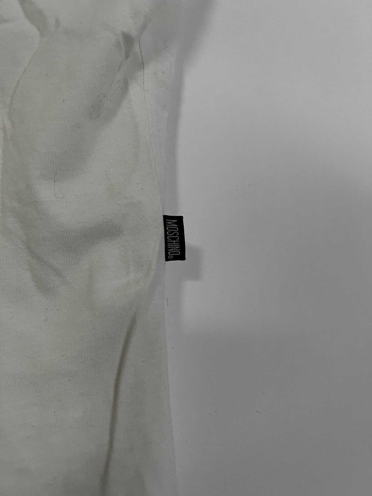 Moschino Moschino short sleeve t-shirt s/m white strass Size M / US 6-8 / IT 42-44 - 5 Thumbnail