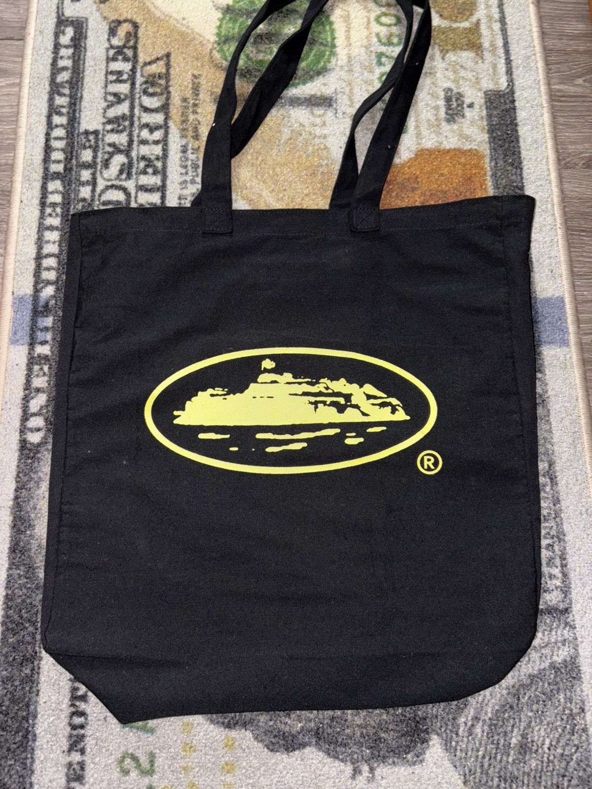 Corteiz Honey Black Tote Bag, Men's