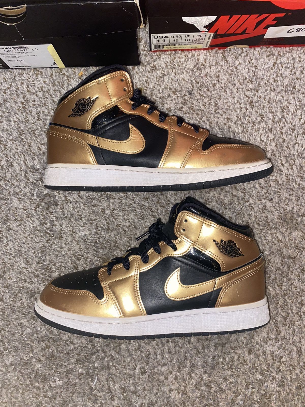 Jordan Brand × Nike 7y Jordan 1 high top Size US 7 / EU 40 - 1 Thumbnail
