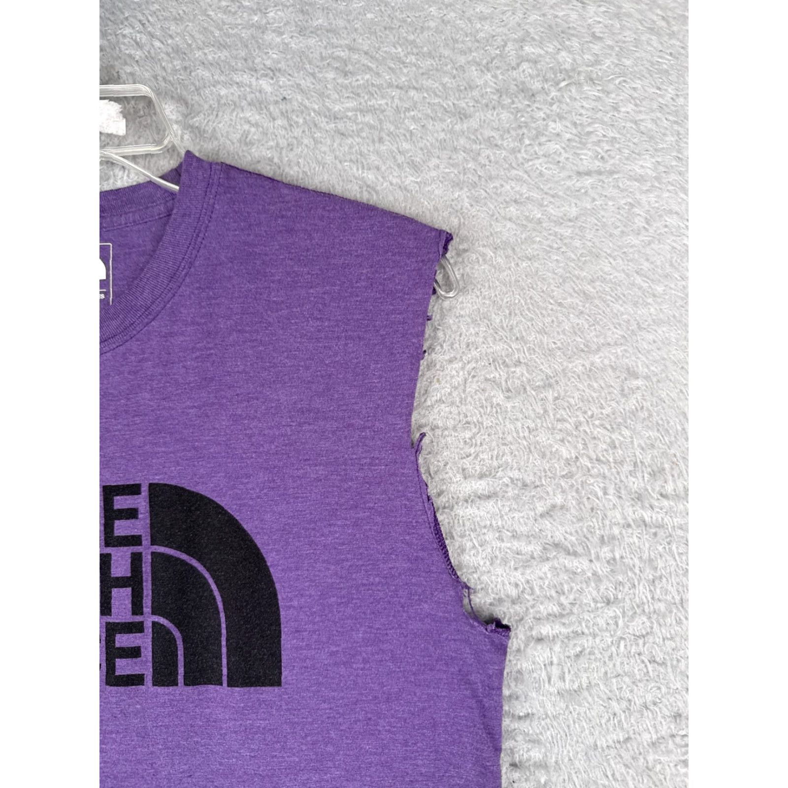 The North Face The North Face Women’s Tank Top Small Purple Cotton Crew Neck Casual Outdoor Size S / US 4 / IT 40 - 2 Thumbnail