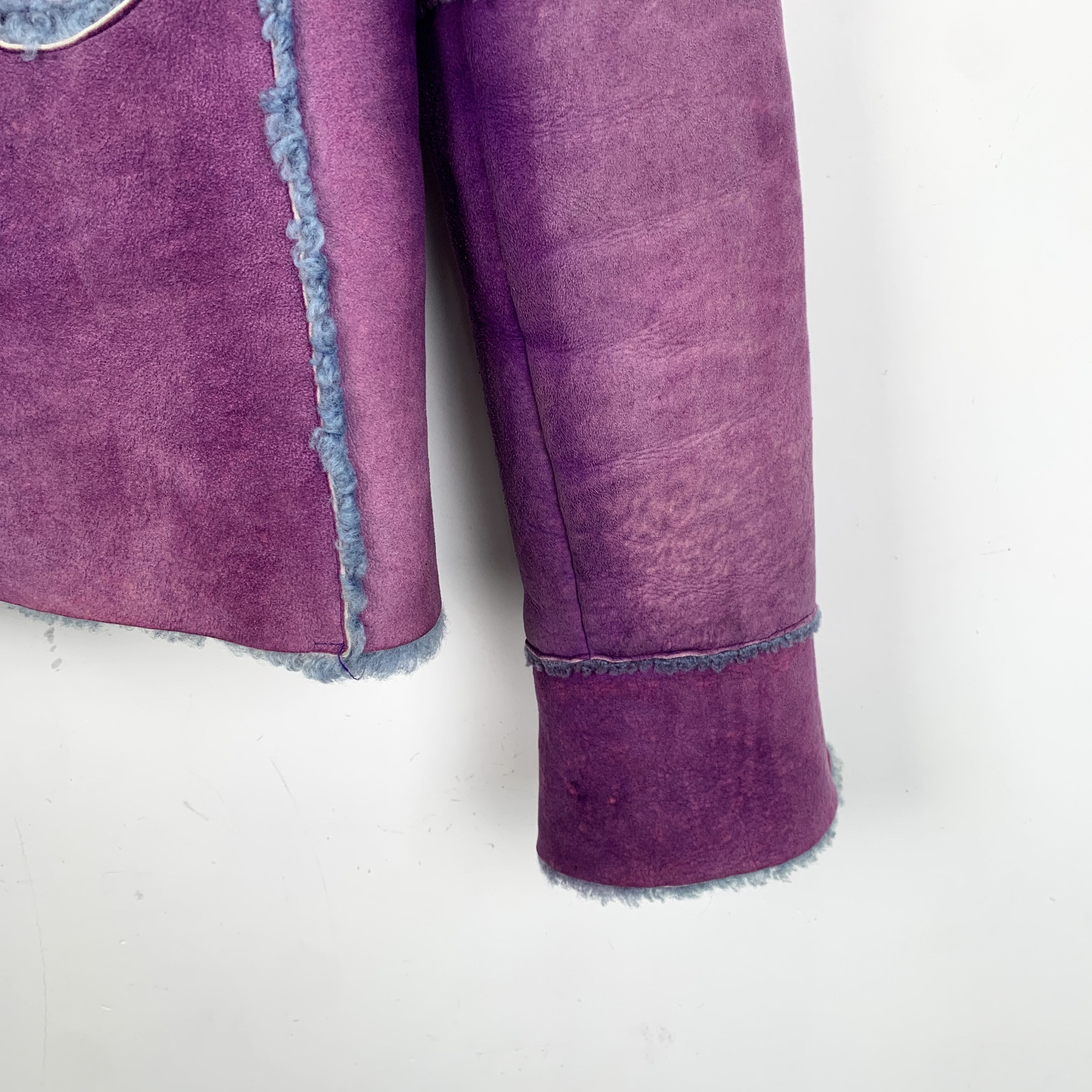 Chanel Chanel Purple Collar Jacket (Size XS) Size XS / US 0-2 / IT 36-38 - 7 Thumbnail