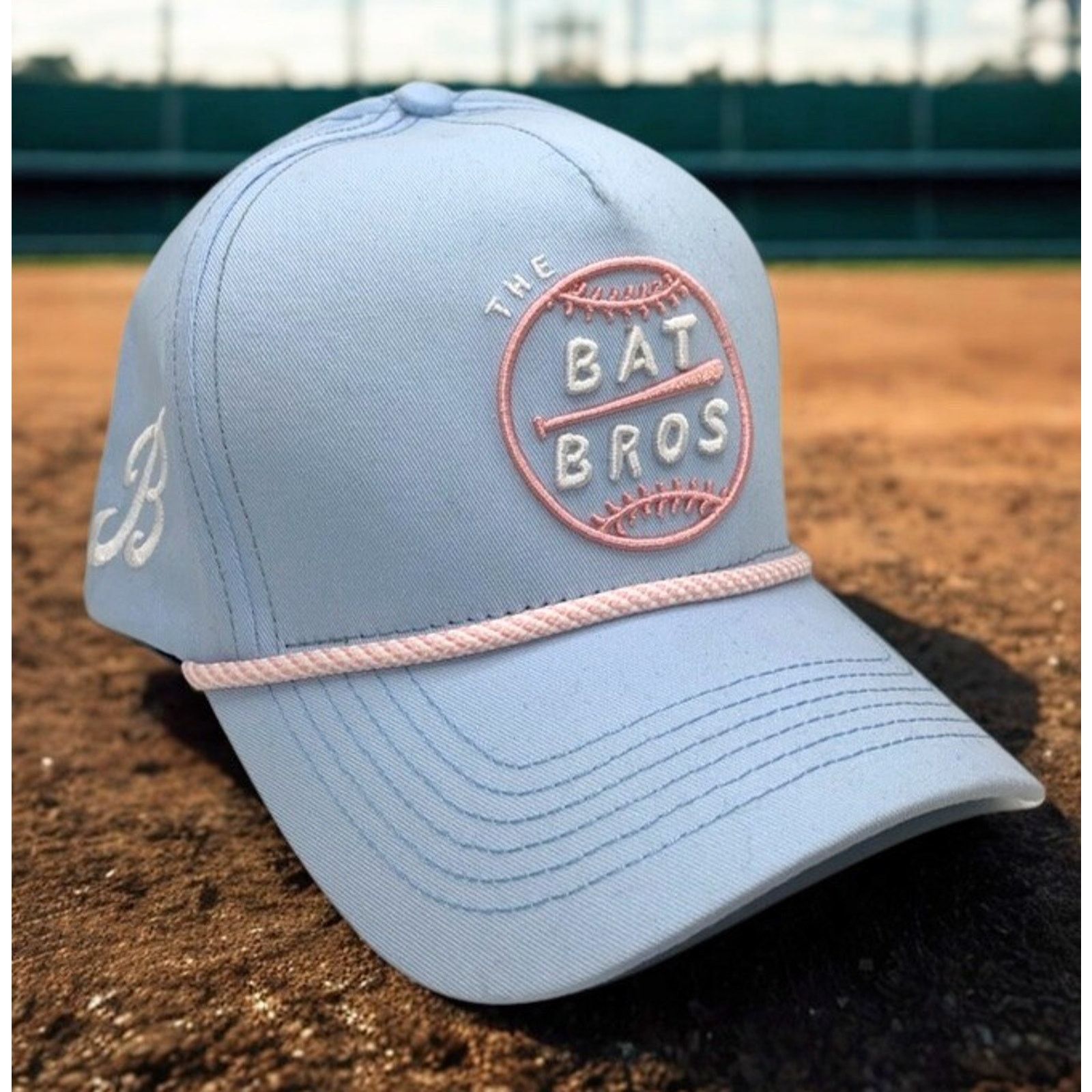 Other Bat Bros Baseballism Five Panel Snapback Hat Light Blue Rare Size ONE SIZE - 1 Thumbnail