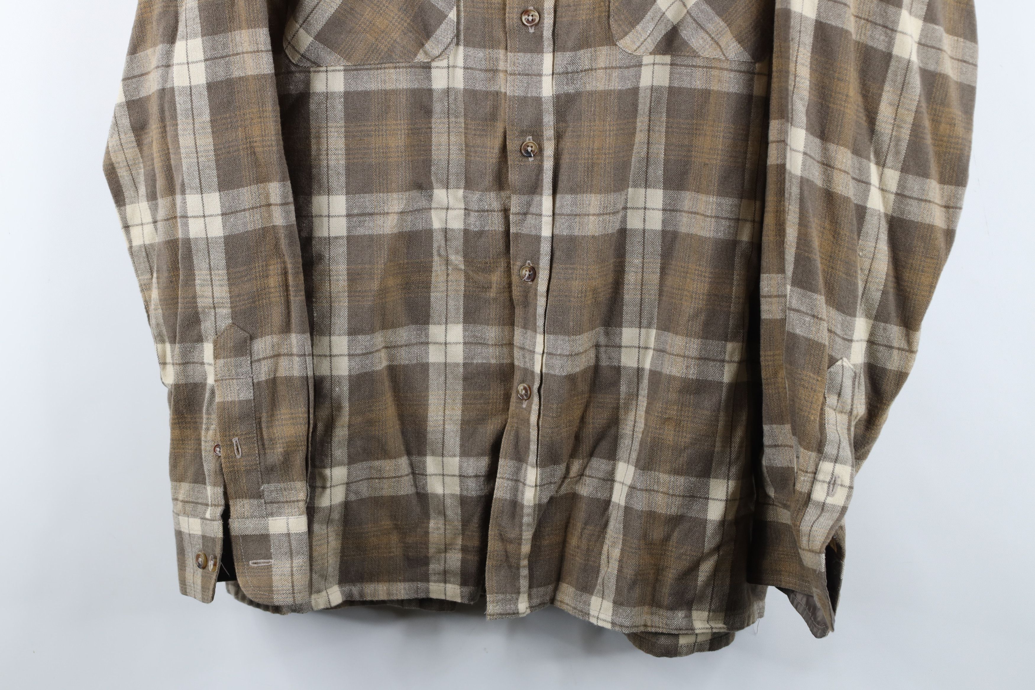 Vintage Vintage 90s Streetwear Knit Double Pocket Button Shirt Size US M / EU 48-50 / 2 - 3 Thumbnail