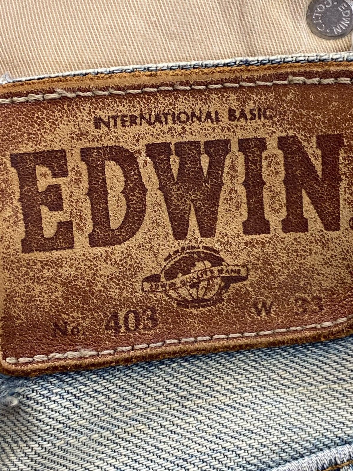 Edwin Edwin Acid Wash Jeans Style Straight Leg Size US 34 / EU 50 - 11 Thumbnail