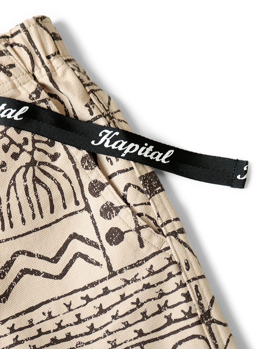 Kapital Kapital Canvas canyon land pattern easy shorts Size US 34 / EU 50 - 5 Thumbnail