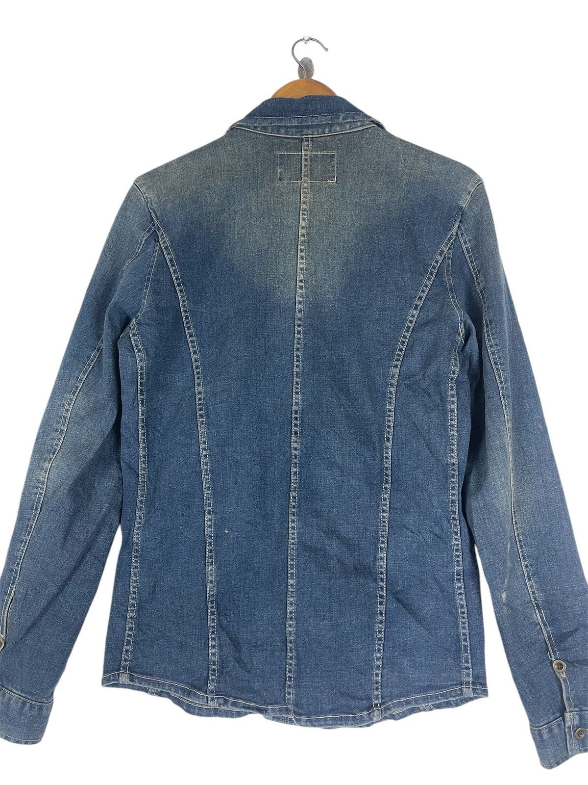 Japanese Brand CALL&RESPONSE DENIM JACKET Size US M / EU 48-50 / 2 - 8 Thumbnail