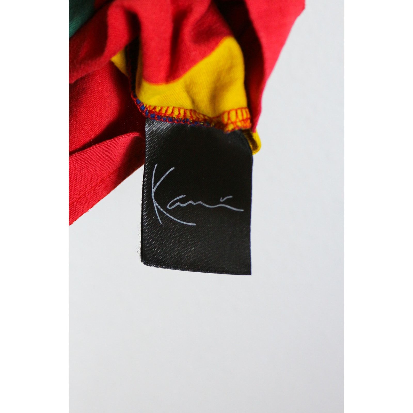 Karl Kani Karl Kani Multicolor Striped Logo Crew Tee T-shirt Y2K M 48 Size US M / EU 48-50 / 2 - 5 Thumbnail