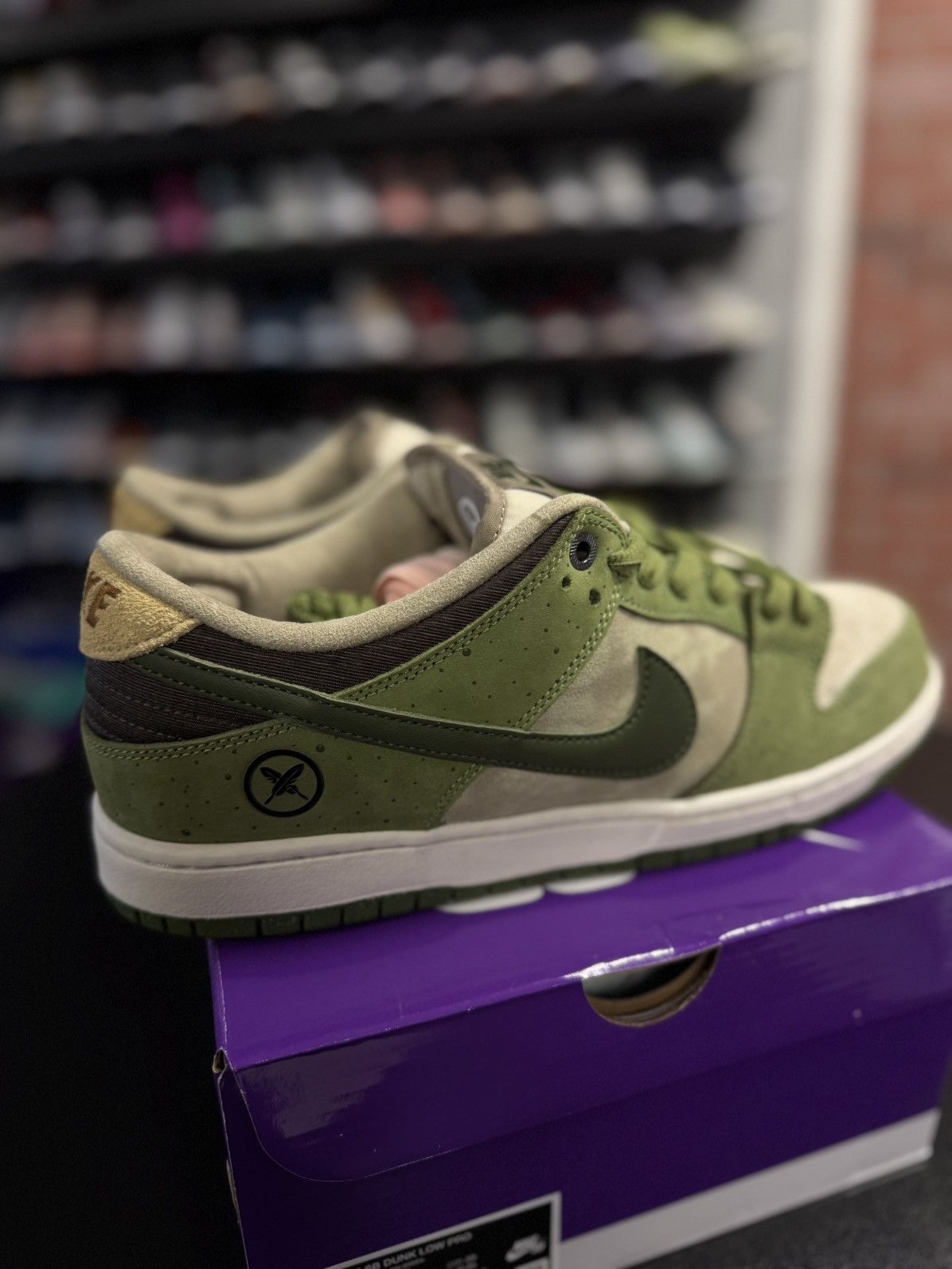 Nike Nike Dunk Low Yuto Horigome Matcha Size 11 (NEW) Size US 11 / EU 44 - 3 Thumbnail