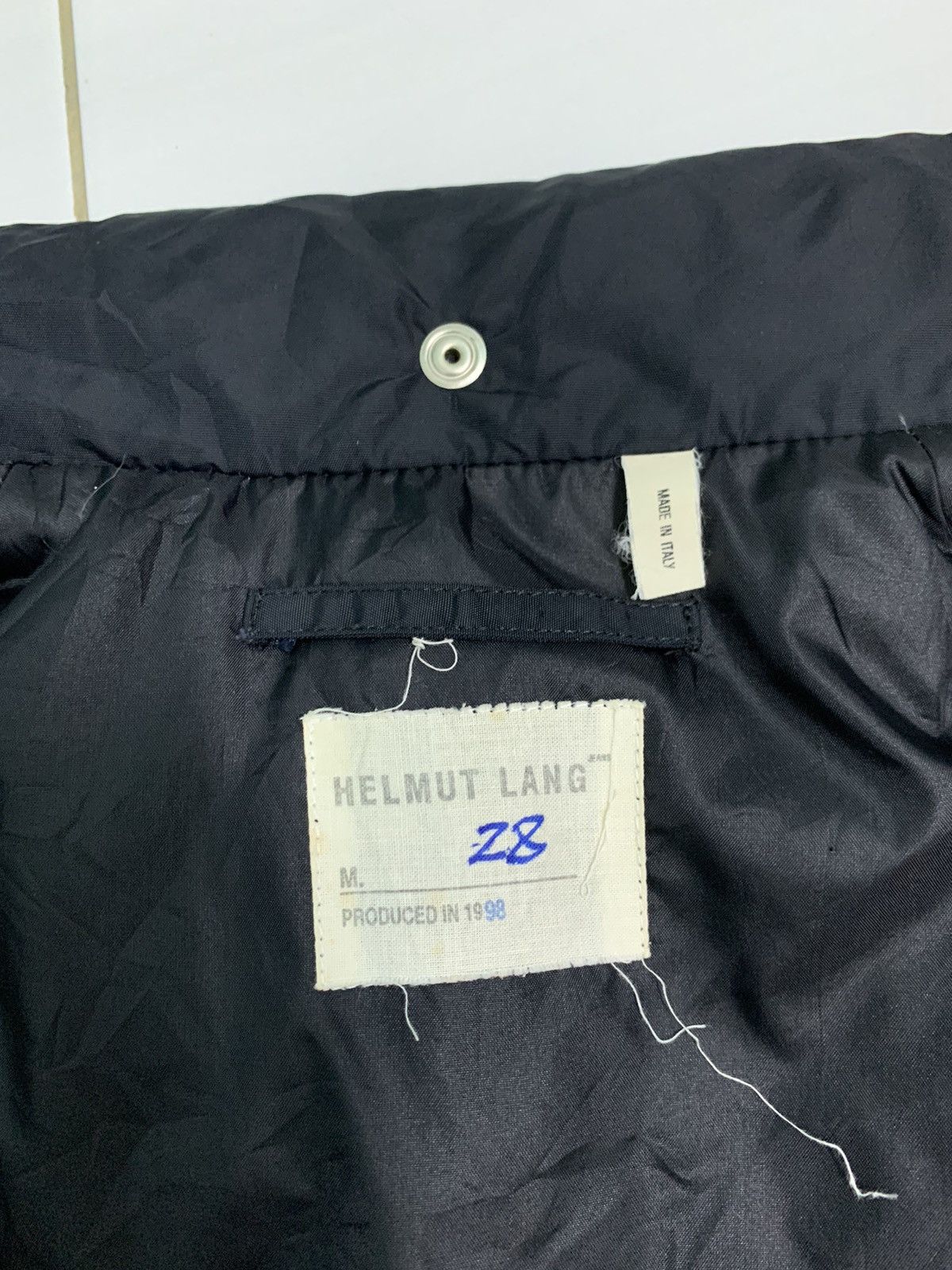 Helmut Lang 🔥 Vintage 1998 Ghose Down Puffer without headgear Size US M / EU 48-50 / 2 - 23 Thumbnail