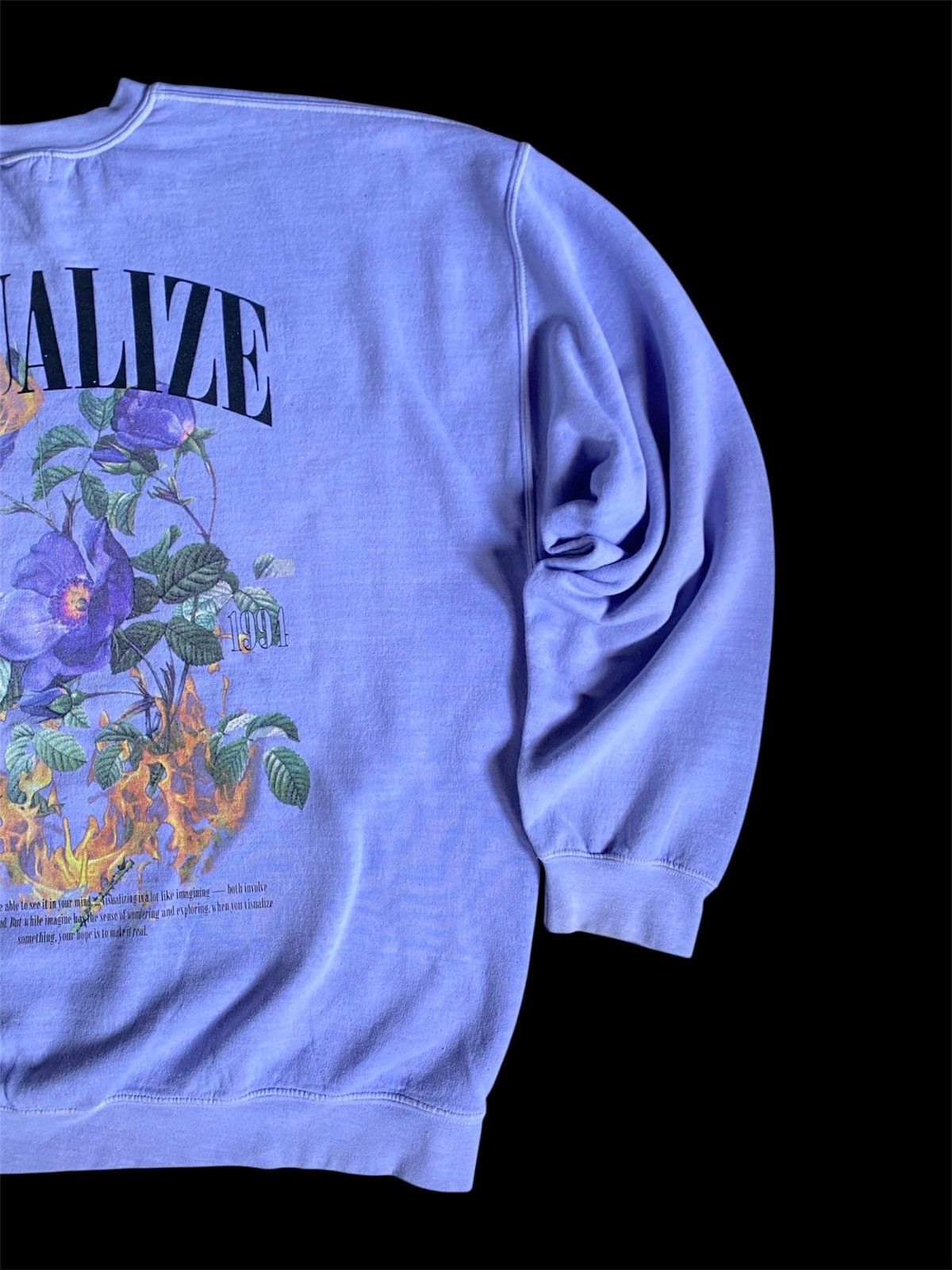 Asos Topman Crewneck Sweatshirt Visualize Size US L / EU 52-54 / 3 - 3 Thumbnail