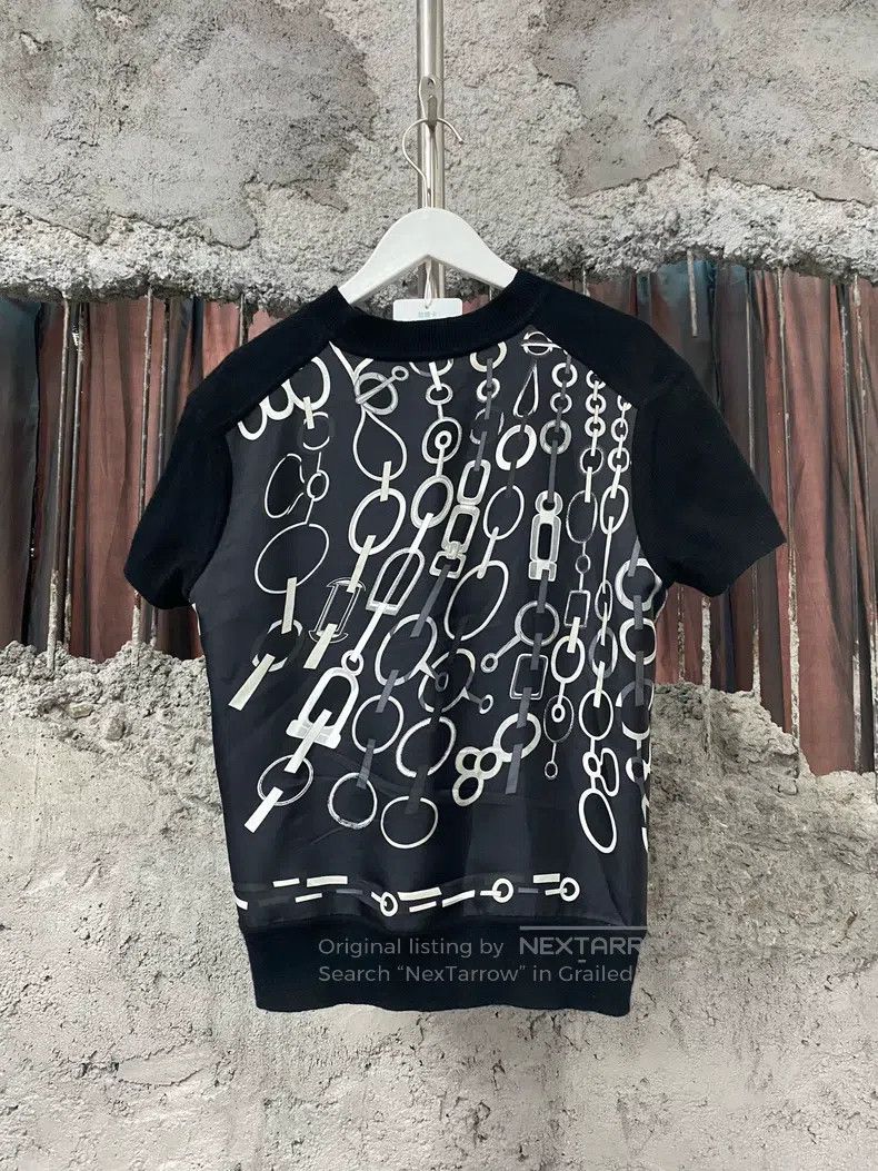 Hermes Hermes Knitted short-sleeve Size XS / US 0-2 / IT 36-38 - 2 Thumbnail