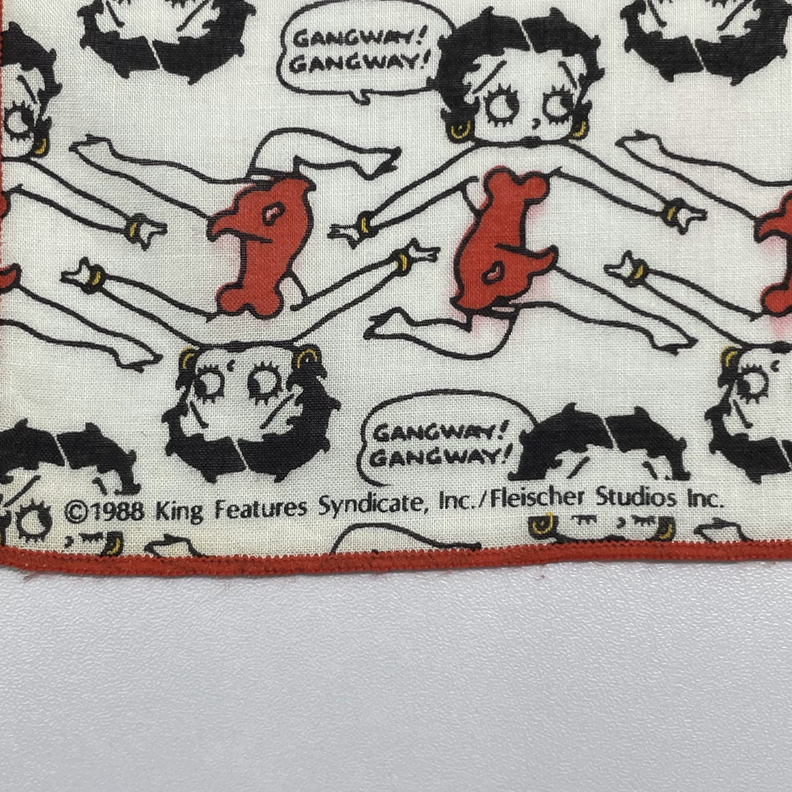 Cartoon Network 80s Betty Boob Handkerchief / Neckerchief / Bandana - 4333 Size ONE SIZE - 11 Thumbnail