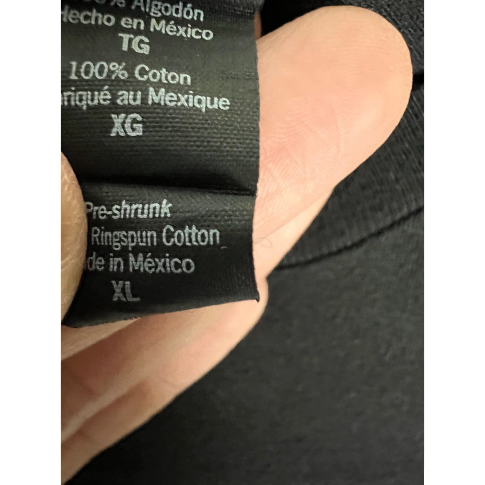 Vintage TIM MCGRAW Shirt Mens XL Black Sundown Heaven Town Tour 2014 Country Concert Shirt Size US XL / EU 56 / 4 - 5 Thumbnail