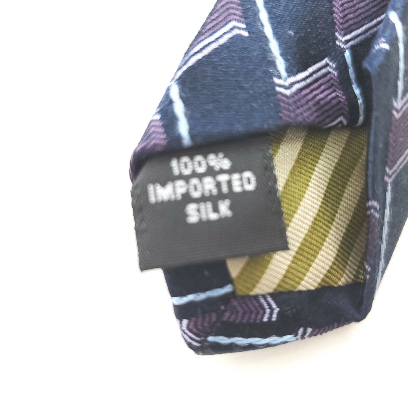 Joseph Abboud Joe Joseph Abboud Woven Purple Silk Tie Size ONE SIZE - 4 Thumbnail