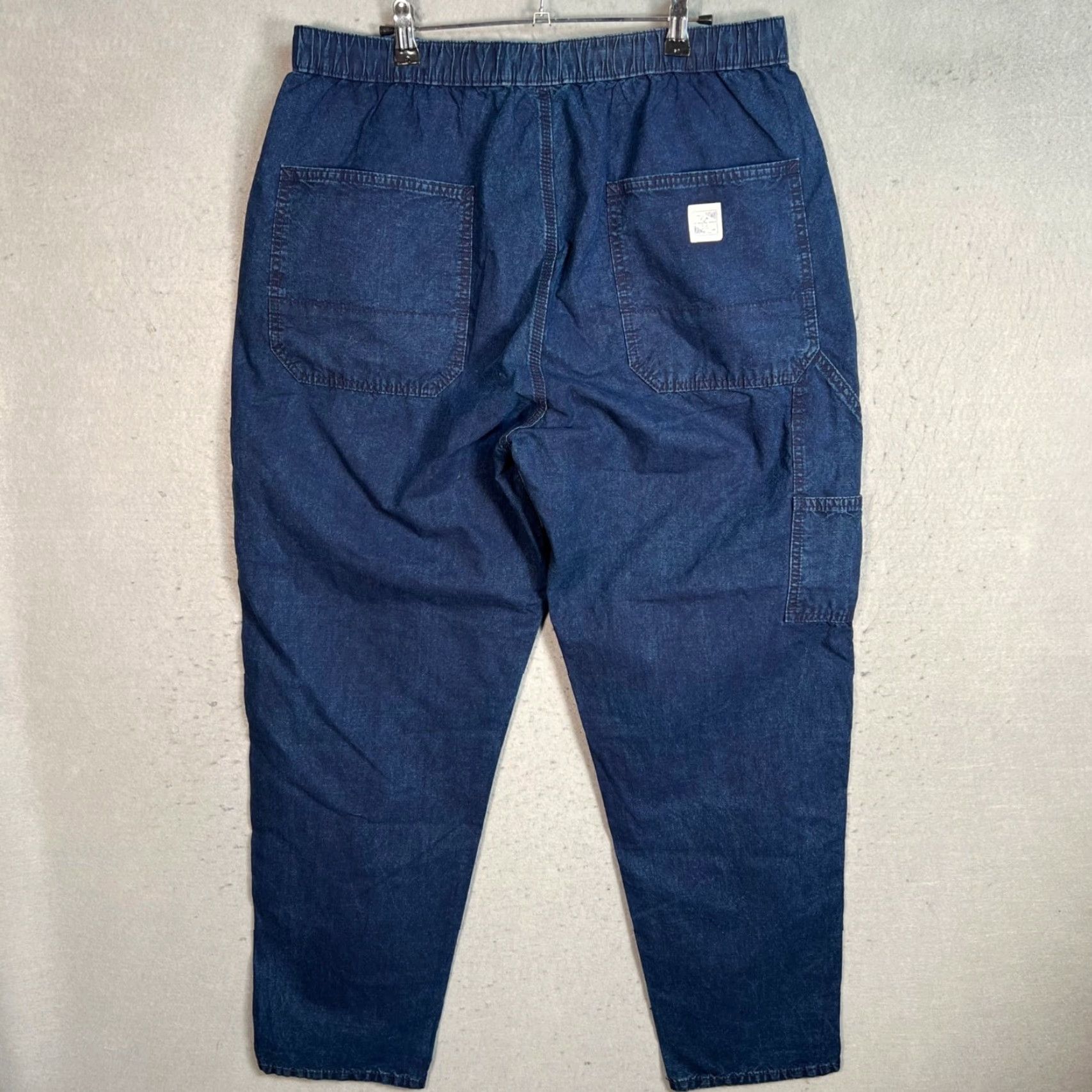 Gap Gap Jeans Denim Blue Large Mens Relaxed Fit Tapered Size 36" / US 14 / IT 50 - 2 Thumbnail