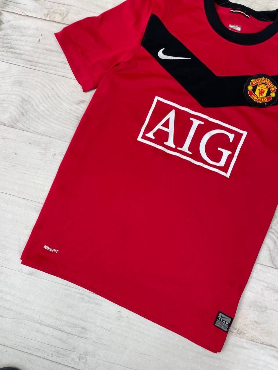 Nike Manchester United 2009 2010 Rooney #10 Home Shirt Jersey Size US M / EU 48-50 / 2 - 4 Thumbnail
