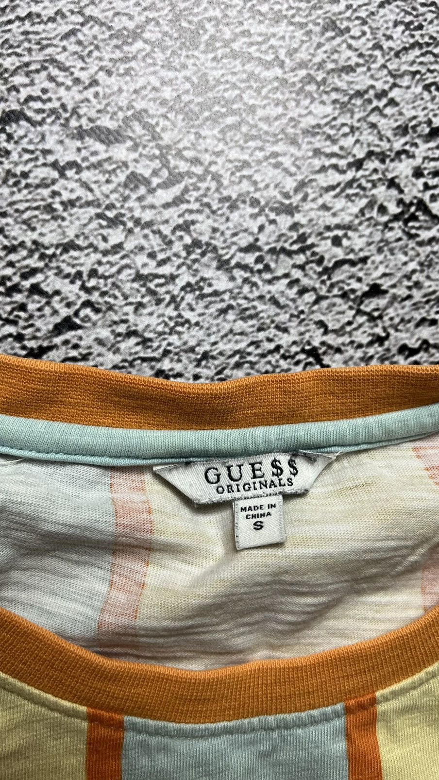 A$AP Rocky × Guess Guess x Asap Rocky Gue$$ x VSVP striped tee embriodered Size US S / EU 44-46 / 1 - 5 Thumbnail