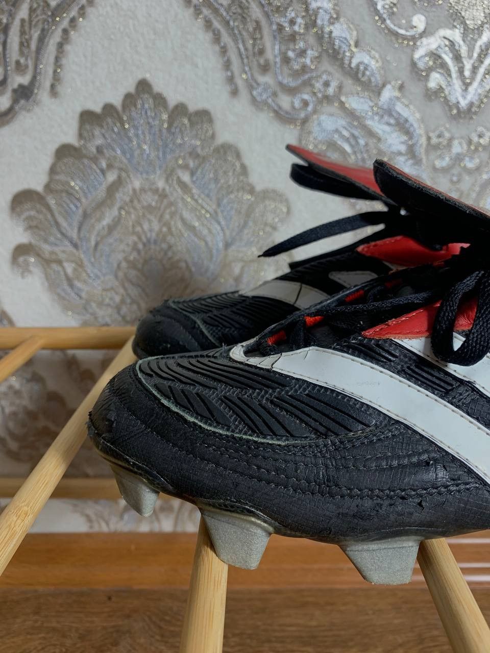 Adidas × Vintage VERY RARE ADIDAS PREDATOR KARNIVOR X-TRX SG F50 SOCCER SHOES Size US 9 / EU 42 - 2 Thumbnail