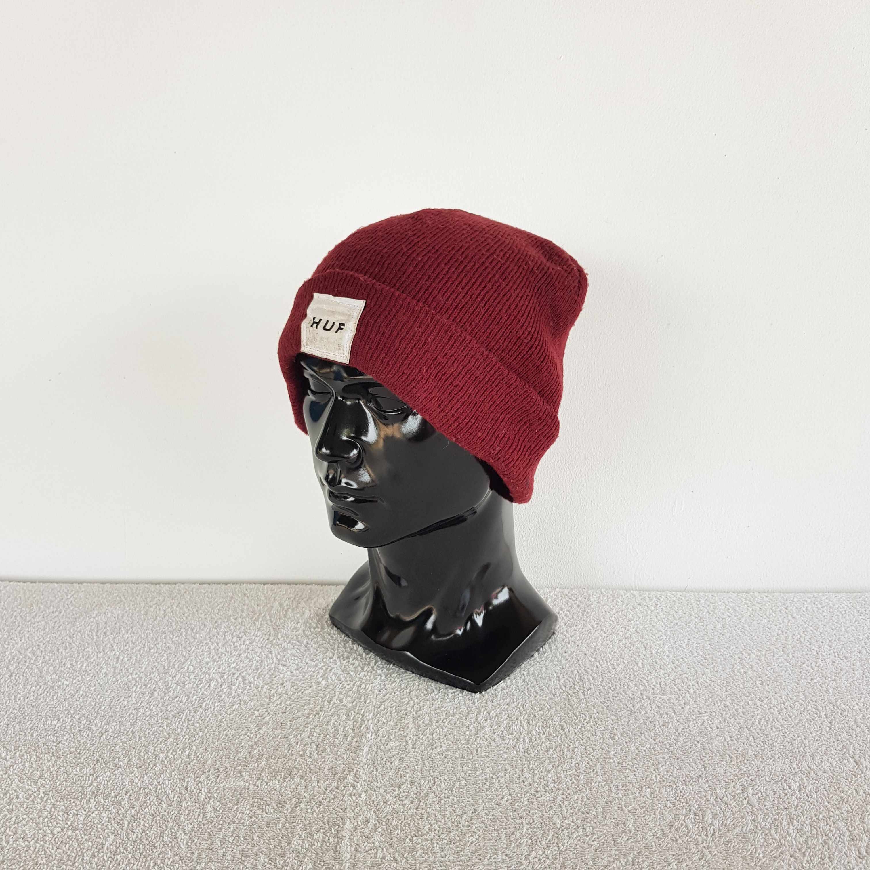 Huf Vintage HUF Beanie Y2K Streetwear Hip Hop Swag Snow Caps Hat Size ONE SIZE - 1 Thumbnail