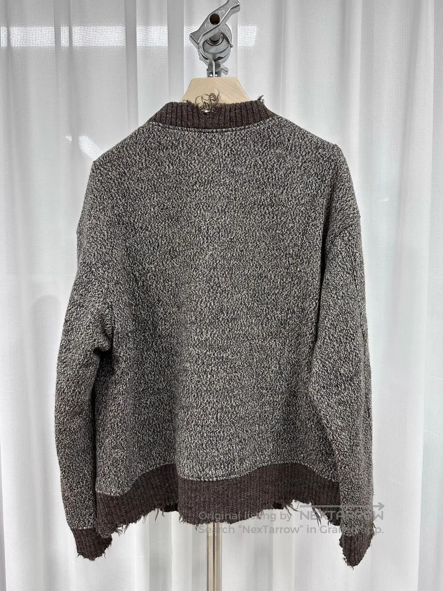 Undercover Multi Textured Knit Sweater with Pockets - Size L. Size US L / EU 52-54 / 3 - 4 Thumbnail