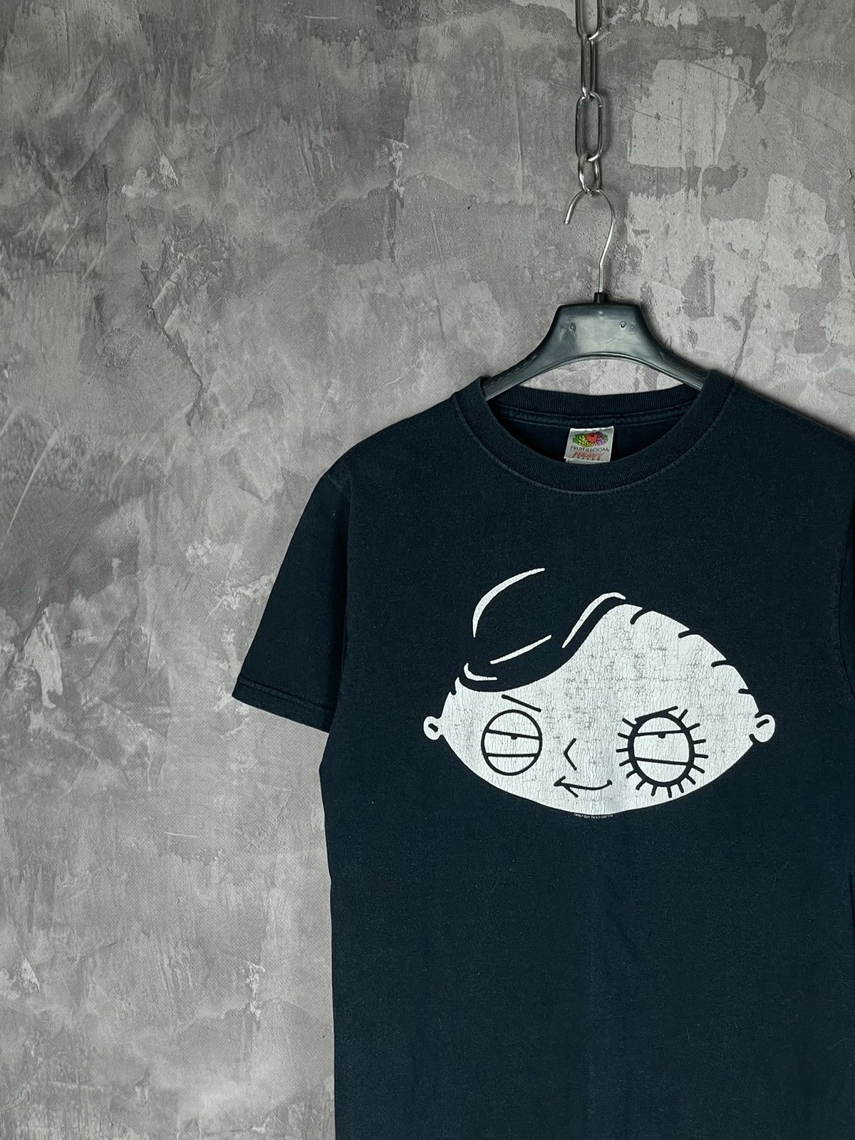 Griffin × Vintage Vintage Y2K Stewie Griffin Faded Fruit of The Loom T shirt Size US S / EU 44-46 / 1 - 3 Thumbnail