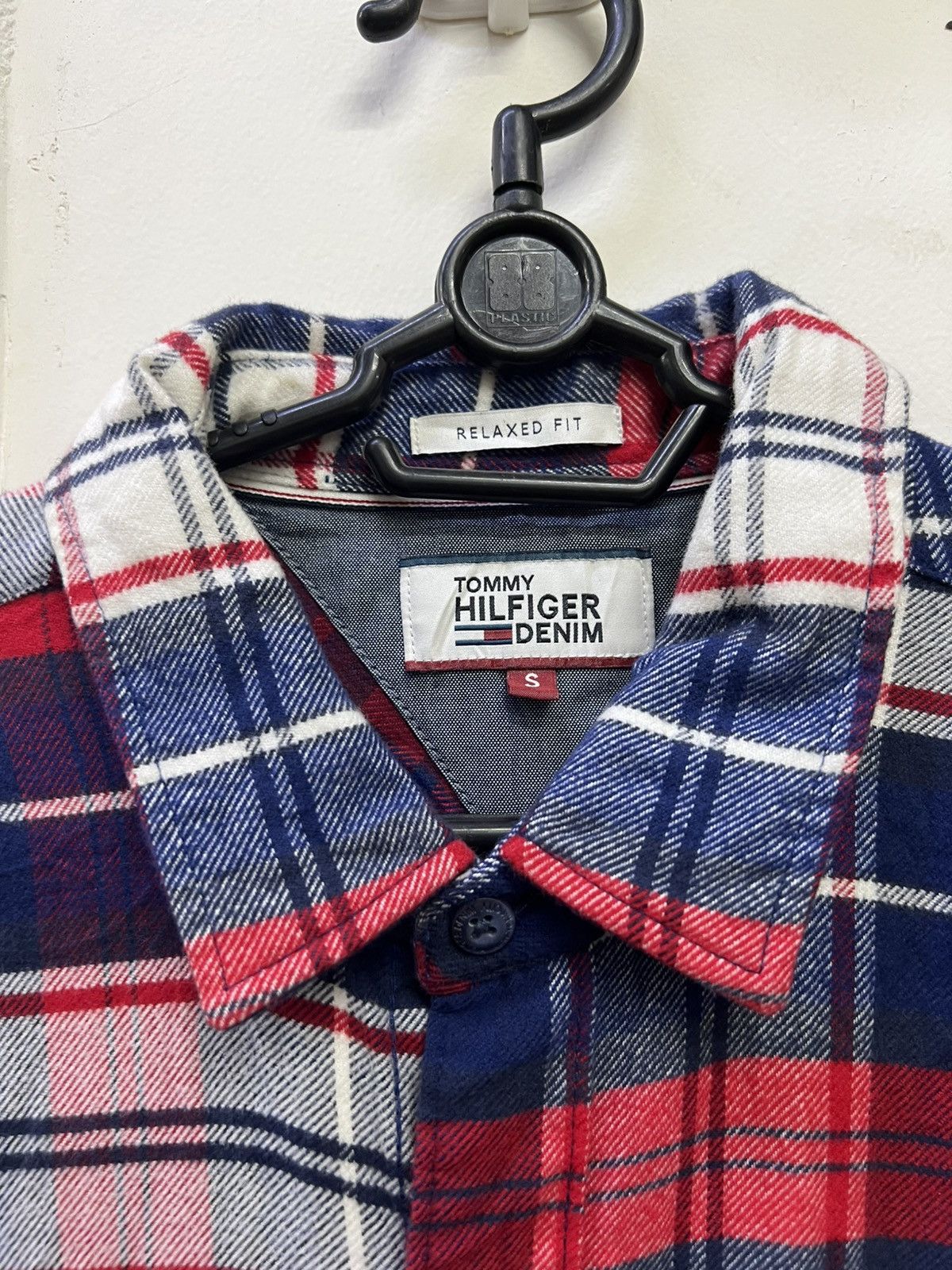Flannel Tommy Hilfiger Denim Plaid Flannel Shirt – Relaxed Fit Size US M / EU 48-50 / 2 - 3 Thumbnail