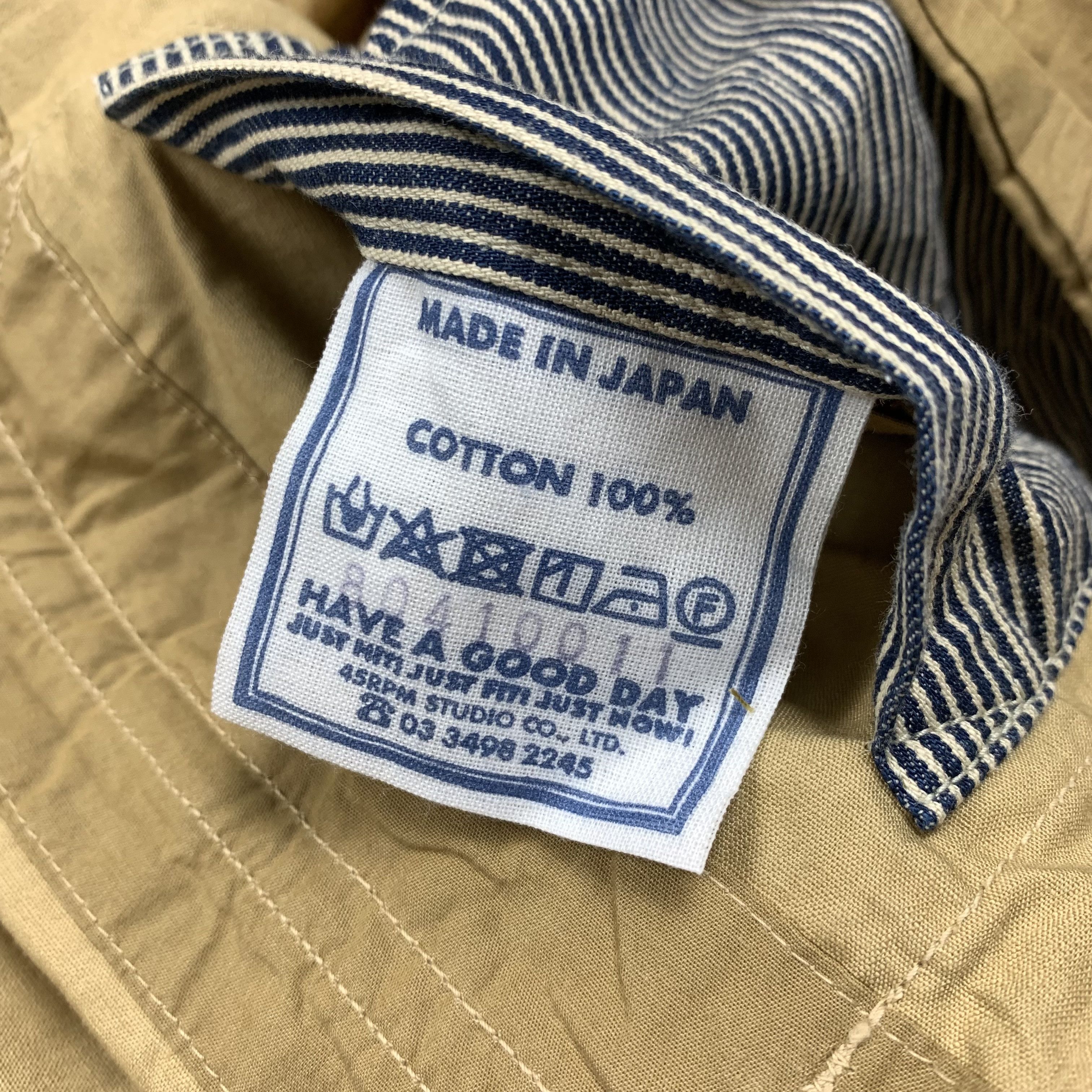 45rpm 45rpm Hunting Jacket Multi Pocket Boxy Fit Size US L / EU 52-54 / 3 - 16 Thumbnail