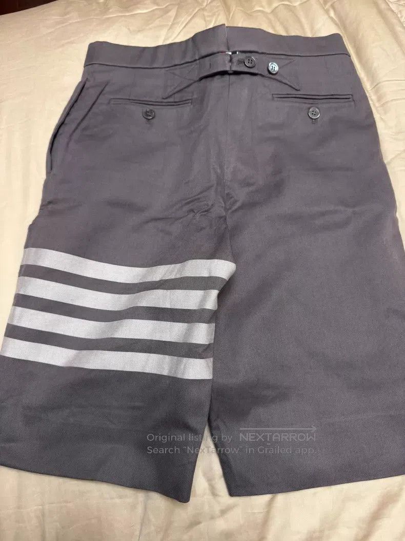 Thom Browne Thom Browne Grey Shorts Size 26" / US 2 / IT 38 - 3 Thumbnail